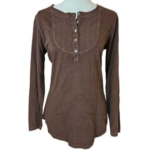 Woolrich Brown Long Sleeve Top